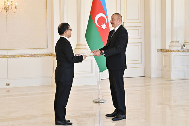 Prezident Tailandın yeni səfirinin etimadnaməsini qəbul edib – YENİLƏNİB + FOTO