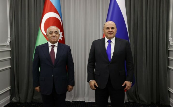 Əli Əsədov Mixail Mişustinlə görüşüb