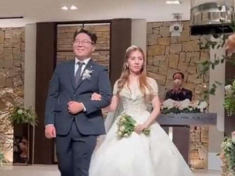 Azərbaycanlı xanım koreyalıya ərə getdi