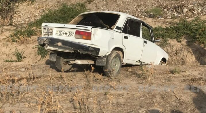 Kürdəmirdə yol qəzasında 2 qardaş xəsarət alıb