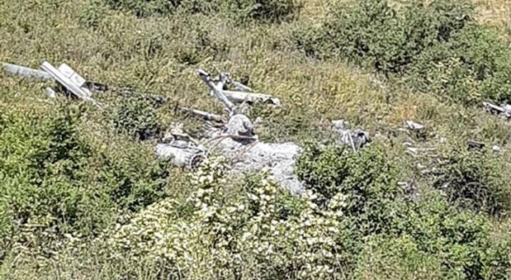 Xocavənddə Ermənistana məxsus “Mİ-8” helikopterinin qalıqları aşkarlanıb
