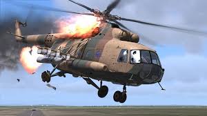 Suriyada helikopter qəzaya uğradı