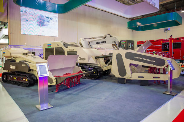 “Improtex Industries” ADEX sərgisində yeni model yerli istehsal minatəmizləyənləri təqdim etdi – FOTO/VİDEO