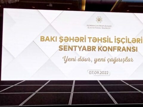 Təhsil işçilərinin konfransı keçirilir