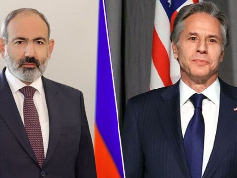 Paşinyan Blinkenlə Ermənistan-Azərbaycan sərhədindəki vəziyyəti müzakirə edib