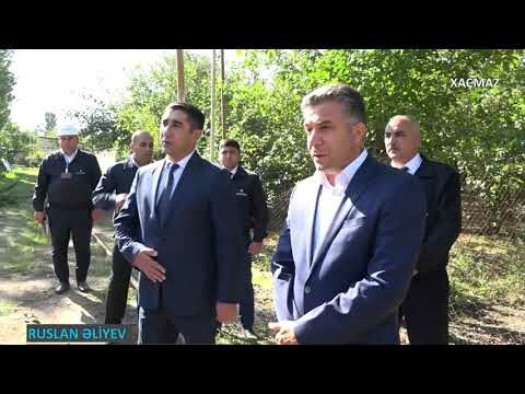Baş direktor Xaçmaz və Şabran rayonlarında görülən işlərlə tanış olub