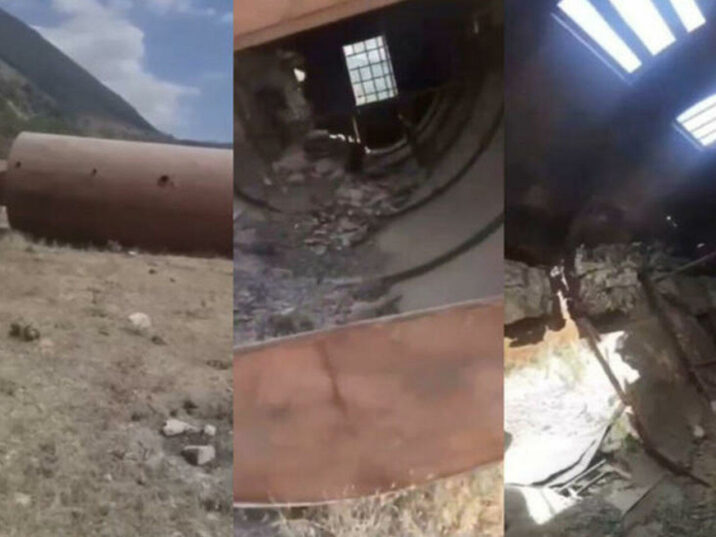 Azərbaycanlı əsirlərin 30 ilə yaxın saxlanıldığı bunkerdən görüntülər