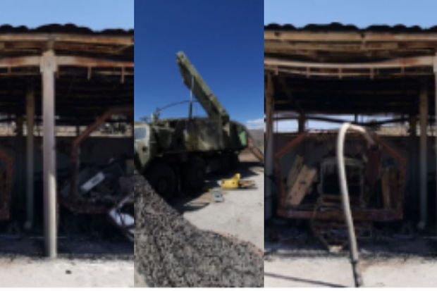 Azərbaycan hərbçiləri Ermənistanın S-300 zenit raket kompleksini məhv ediblər