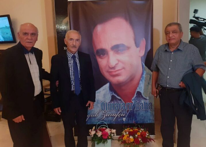 Yaqub Zurufçunun xatirə gecəsi keçirilib