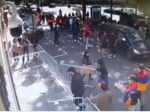 Ermənilər Azərbaycanın Fransadakı səfirliyinə basqın ediblər
