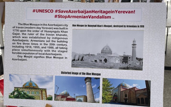 Parisdə Qərbi Azərbaycanın mədəni irsinin dağıdılmasına həsr olunmuş sərgi
