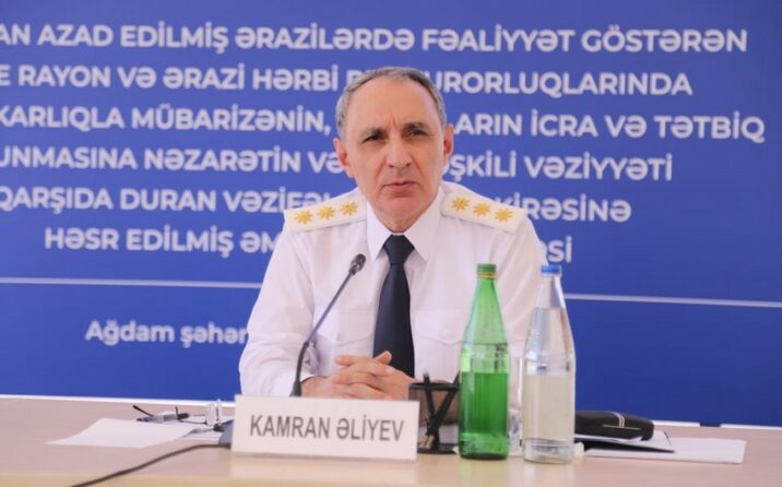 Kamran Əliyev azad olunmuş ərazilərdəki prokurorlara tapşırıqlar verdi