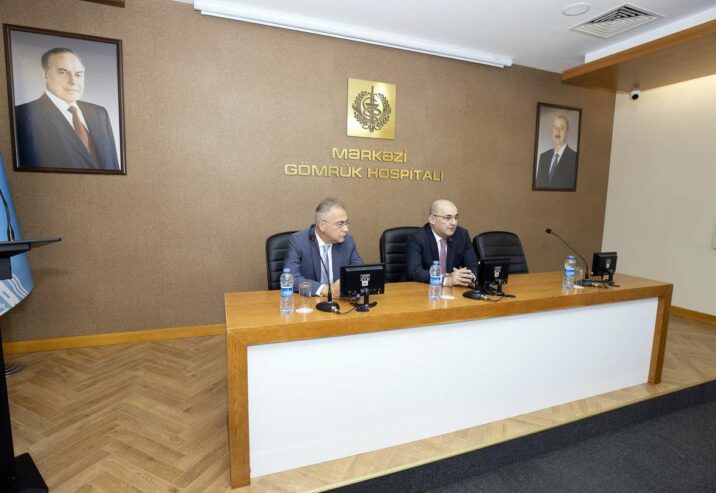 DGK rəhbəri Gömrük Hospitalında mövcud vəziyyətlə tanış olub