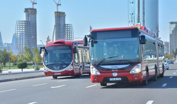 Bakıda 116 avtobus gecikir