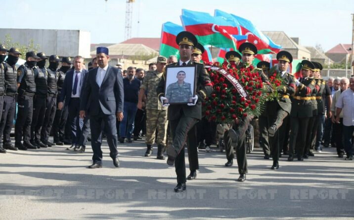 Bakıda vəfat etmiş Vətən müharibəsi qazisi ilə vida mərasimi keçirilib