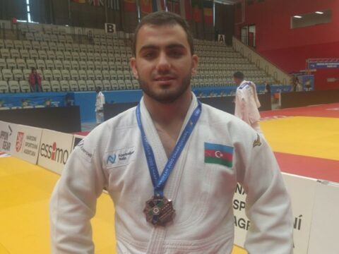 Azərbaycan cüdoçusu: “Avropa çemionatında ilk medalımı qazandığım üçün şadam”