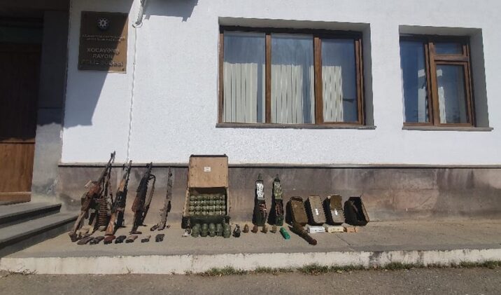 Xocavənddə ermənilərin atıb qaçdığı xeyli sayda silah-sursat aşkarlanıb