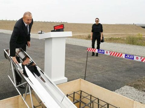 Ağdamın daxili yol və kommunikasiya şəbəkəsinin təməli qoyuldu 