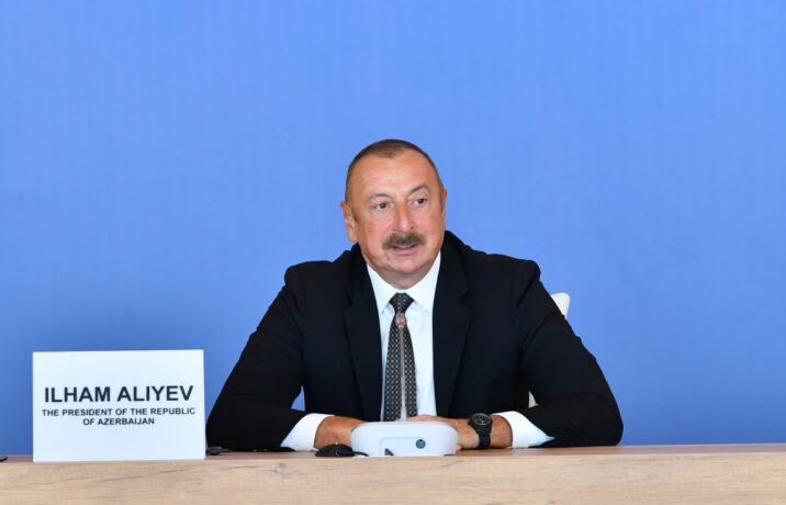 Ağdamda ilk forum: İlham Əliyev çıxış edir