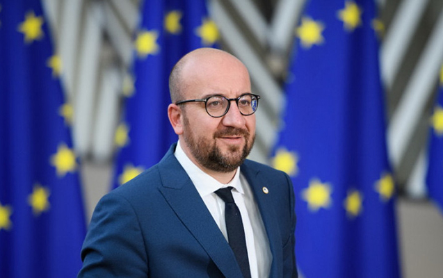 Şarl Mişel liderlərlə birgə görüşdən əvvəl paylaşım etdi