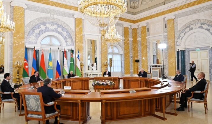 Sankt-Peterburqda MDB Dövlət Başçılarının qeyri-rəsmi görüşü keçirilib