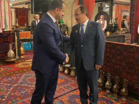 Türkiyə səfiri “Şuşa” medalı ilə təltif olundu