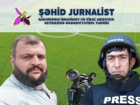 Şəhid jurnalistlərin xatirəsinə turnir təşkil olundu