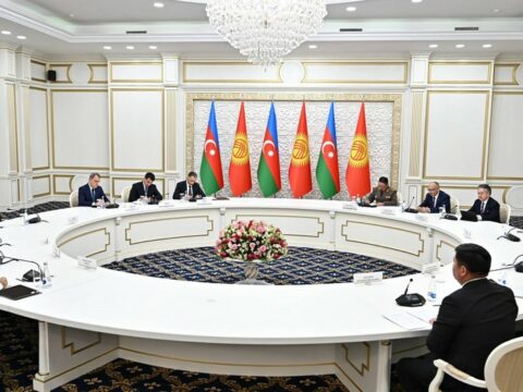 Bişkekdə Azərbaycanla Qırğızıstan arasında Birinci Dövlətlərarası Şuranın məhdud tərkibdə iclası keçirilib