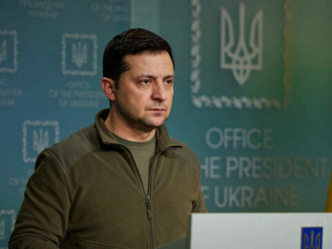 Zelenski Ukrayna və Belarus sərhədində beynəlxalq müşahidəçilərin yerləşdirilməsini təklif edib