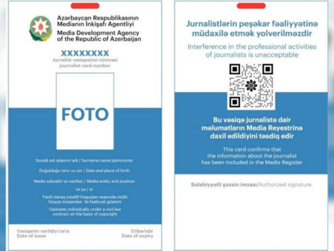 Jurnalist vəsiqəsi sahibinə üstünlük vermir