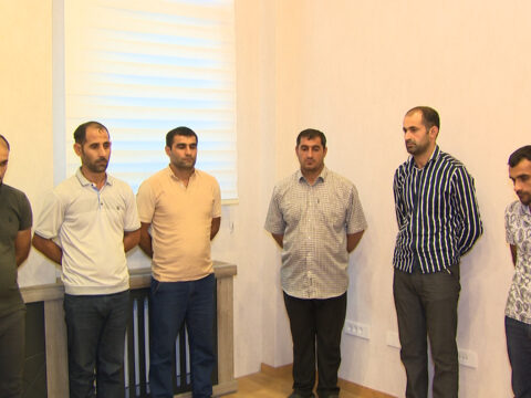 Milli Parkda ağacları kütləvi şəkildə kəsən dəstə üzvləri saxlanıldı