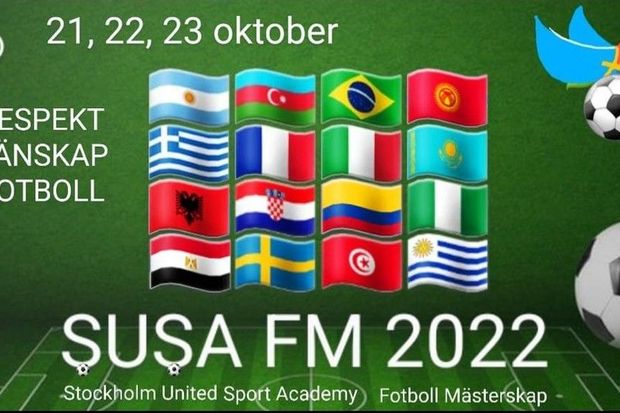 Stokholmda təşkil olunacaq “Şuşa” beynəlxalq minifutbol turnirinin püşkü atılıb