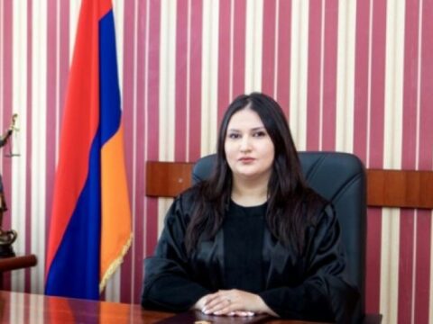Erməni hakim həbs edildi