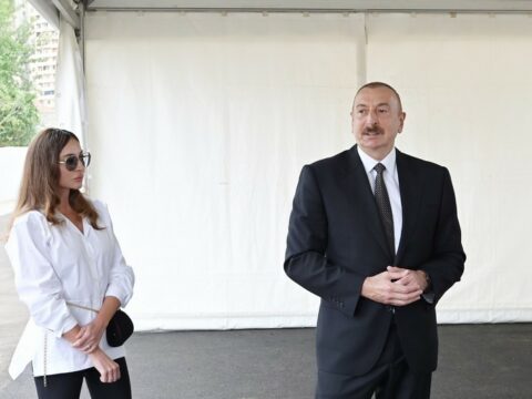 Prezident İlham Əliyev və birinci xanım Mehriban Əliyeva Zəngilanın Ağalı kəndində sakinlərlə görüşüblər