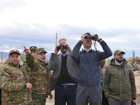 Avropa İttifaqının müşahidə missiyası Basarkeçərə gəldi…-FOTOLAR