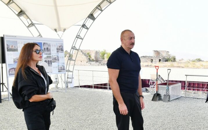 Prezident və birinci xanım Zəngilan Beynəlxalq Hava Limanında yaradılan şəraitlə tanış olub
