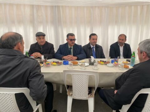 Deputat şəhidin yas mərasimində iştirak edib