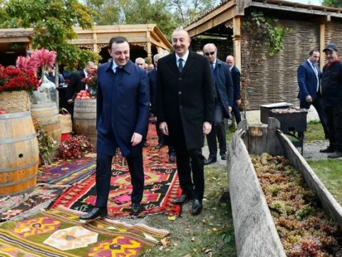 Gürcüstanın Mçxeti rayonundakı Muxrani sarayında mədəni proqram təqdim edilib