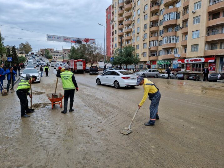 Qəza olan ərazidə son durum
