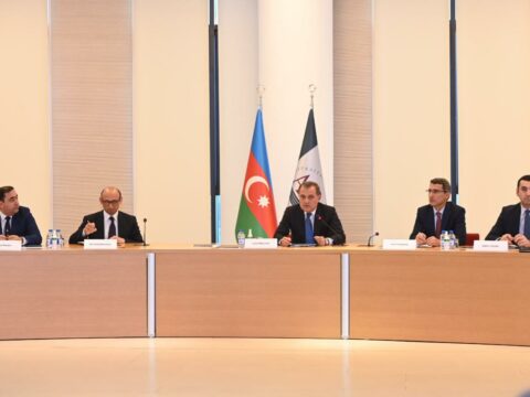 Ceyhun Bayramov Aİ səfirləri ilə görüşüb