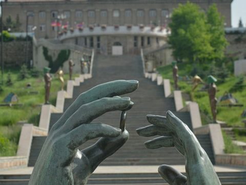 Xankəndidə mitinq çağırıldı