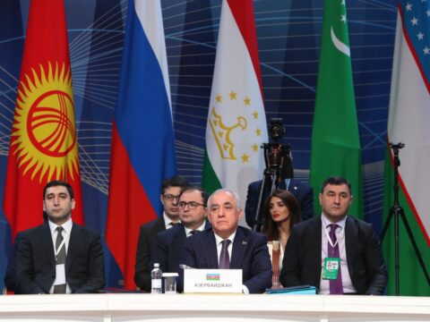 Baş nazir MDB Hökumət Başçıları Şurasının iclasında
