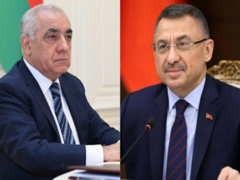 Əli Əsədov Fuat Oktaya təbrik məktub göndərdi
