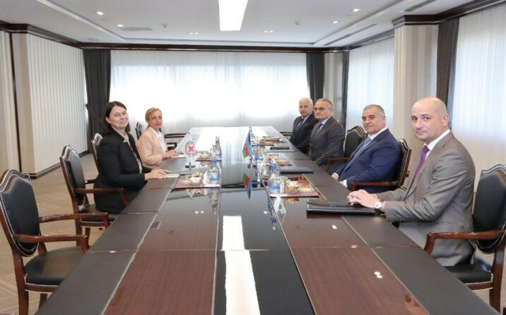 Əli Nağıyev BQXK nümayəndəsi ilə görüşdü 