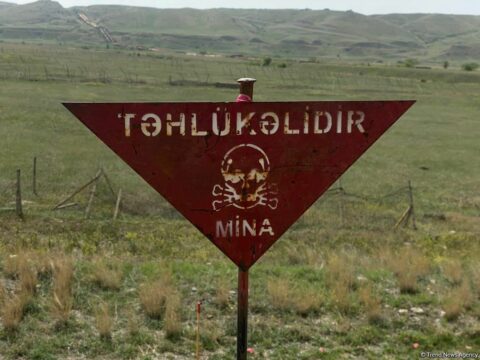 Ötən ay azad edilən ərazilərdə 1834 mina aşkarlanıb
