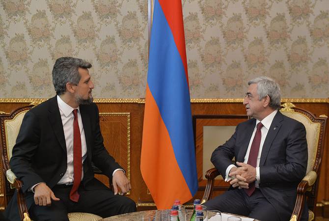 Serjik Sərkisyan Türkiyə deputatının “Paşinyana kömək edək” təklifini belə rədd etdi…-FOTO