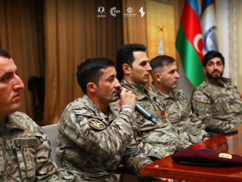 BDU-da Vətən müharibəsi iştirakçıları ilə görüş