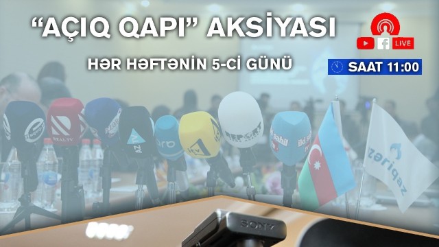 Sabah “Açıq qapı” aksiyası keçiriləcək