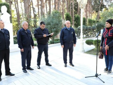 “Səyyar qəbul otağı” Mingəçevirdə quruldu  – FOTOLAR