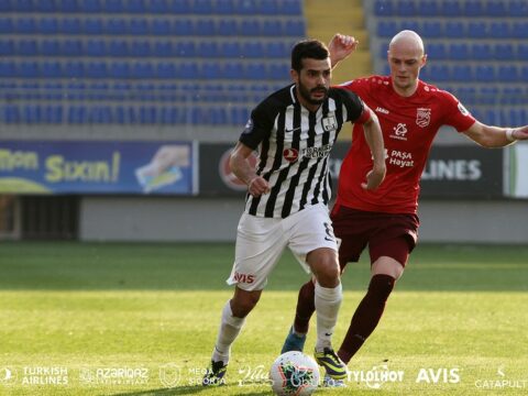 "Neftçi"-"Sumqayıt" oyunu bərabərə bitdi